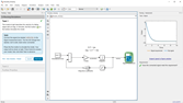Simulink Onramp describes the task, displays an interactive model, and assesses whether the model matches the requirements set by the training.