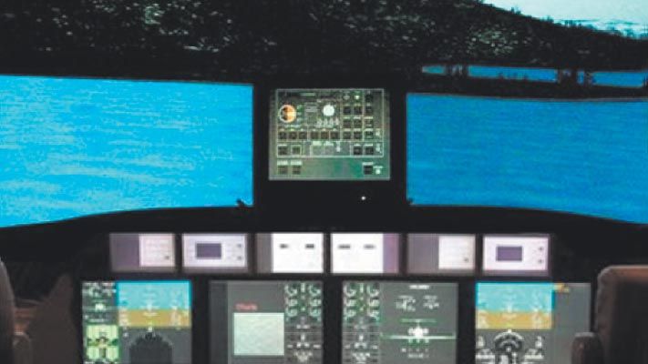 Gulfstream Aerospace Develops Pilot-in-the-Loop Aircraft Simulator