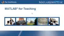 Loren Shure, Ph.D., a principal developer at The bat365, discusses the use of MATLAB in curriculum and shows demonstrations from a real course on mathematical modeling that includes math and visualization as common denominators for MATLAB users. F